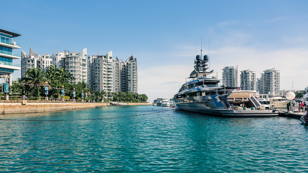 largest yacht in singapore